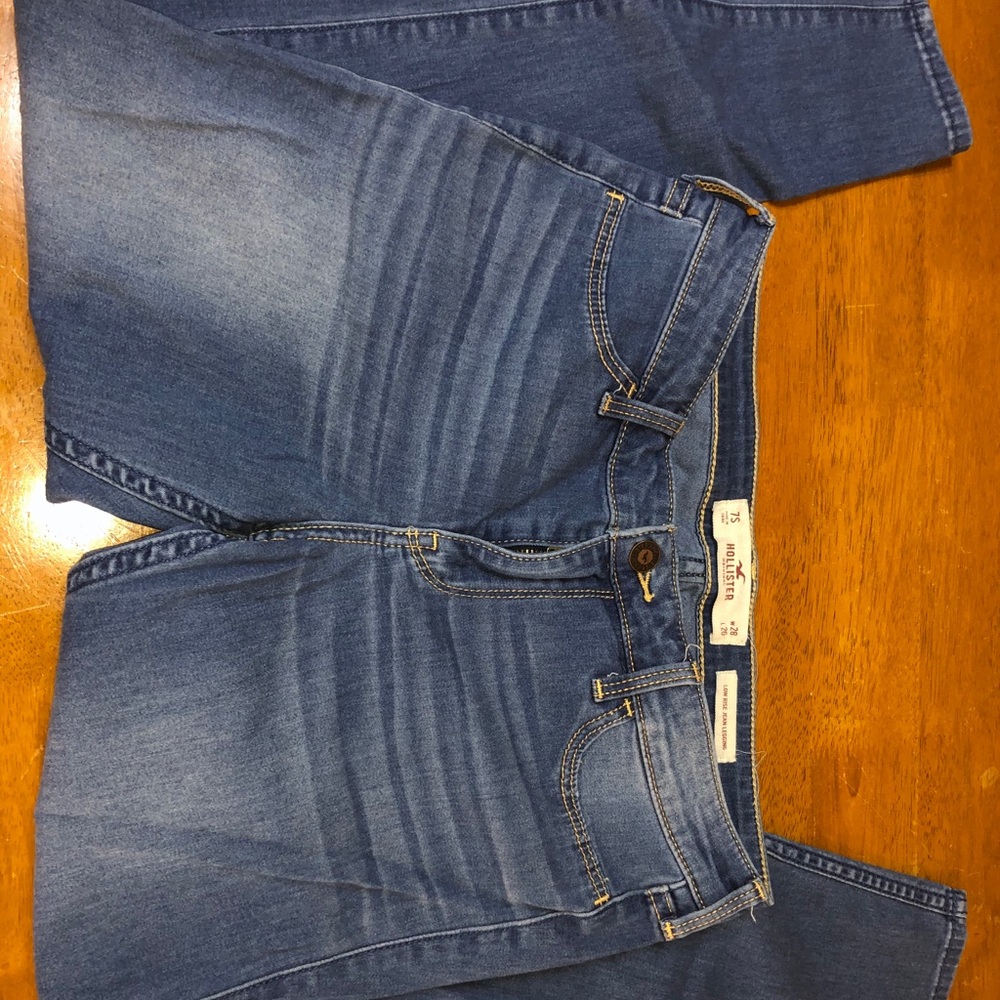 Hollister blue jeans